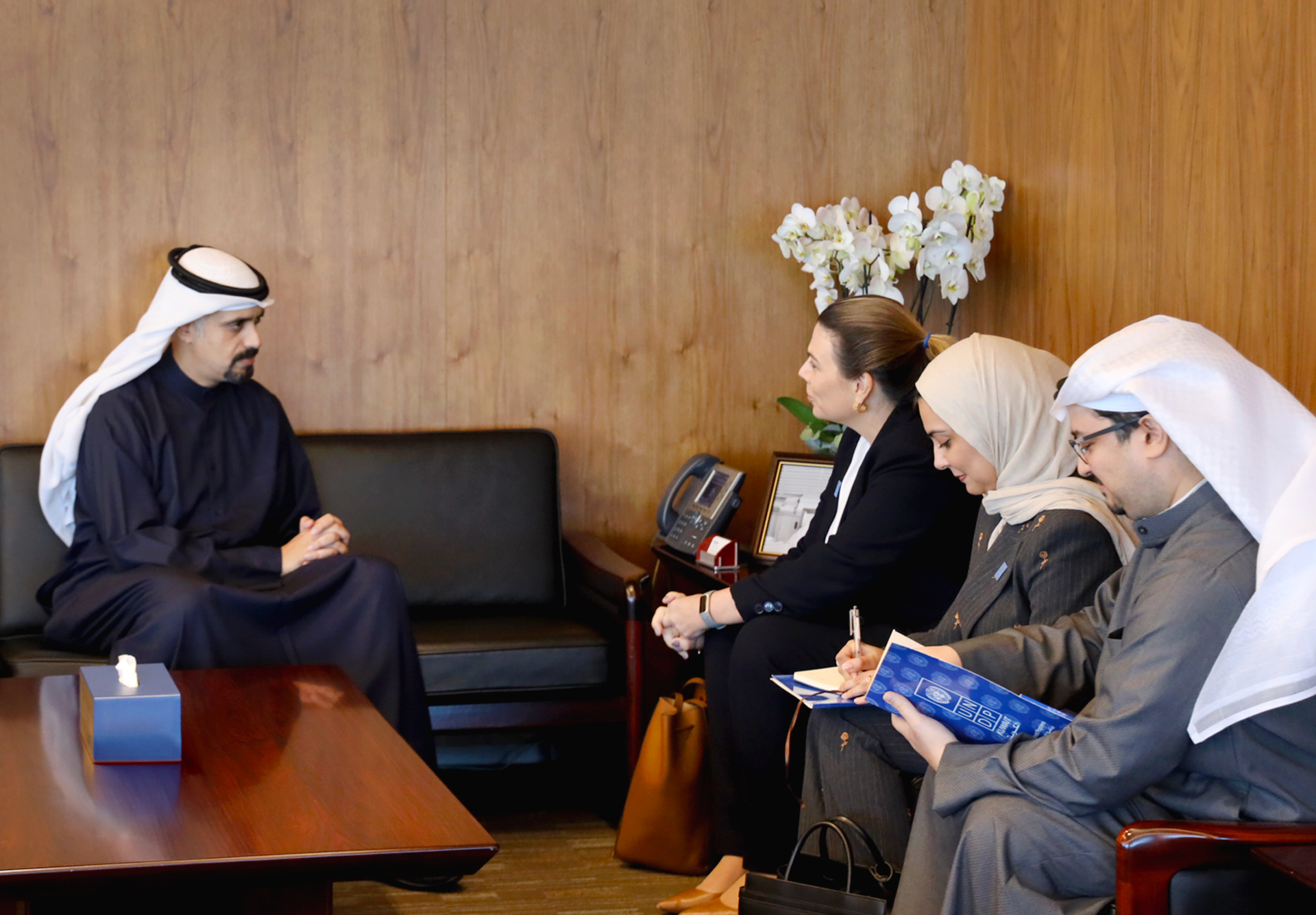 Unda Kuwait KDIPA receives the UNDP Resident Representative | Kuwait Direct ...